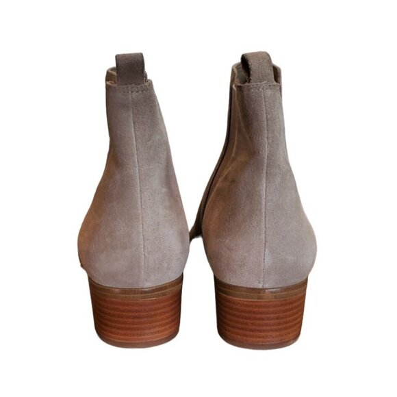 Marc Fisher LTD Womens Taupe Ankle Boots 9.5M - Picture 2 of 5